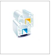 Kunststofffenster Profilen 6 Kammersystem Termoline AD Premium